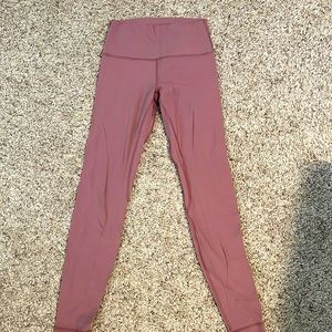 Pink Lululemon Align pant. Size 6.